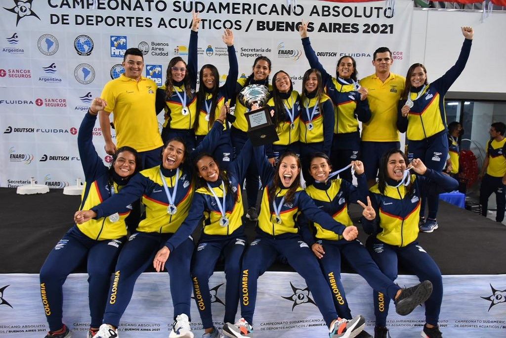 Los deportes acuáticos le dieron a Colombia el primer lugar en el medallero del Sudamericano